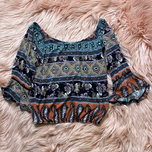 LA Hearts. PAC SUN. crop Top, Size Small - Picture 1 of 7